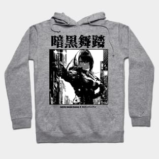 Cyberpunk Cyborg Anime Girl Japanese Streetwear Hoodie